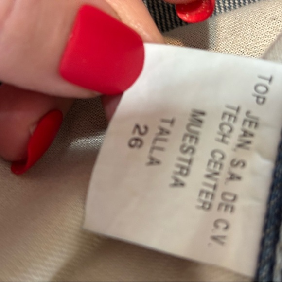 Pistola Women’s Cassie High Rise Jeans Blue Distressed Straight Size 26 NWT - Picture 8 of 11